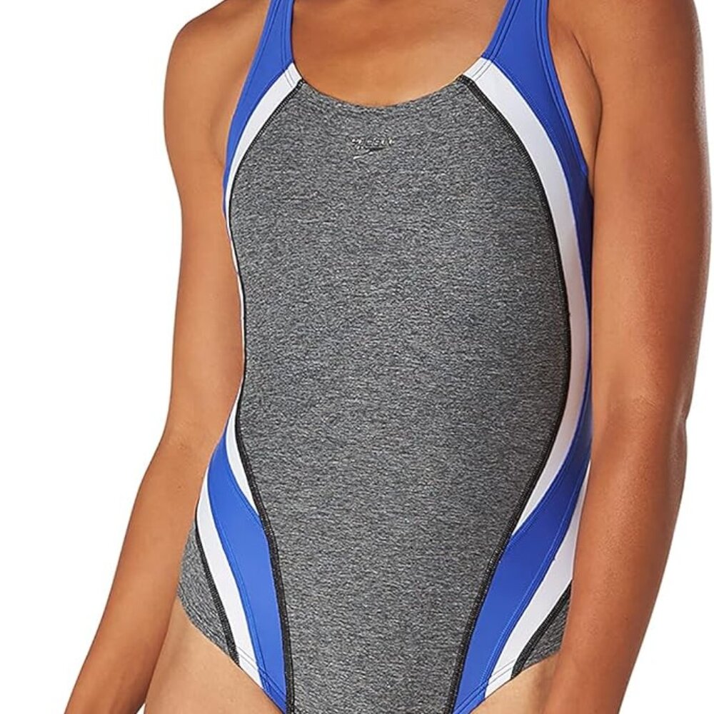Speedo NWT Women's One Piece Swimsuit Size 6 Racing Performance